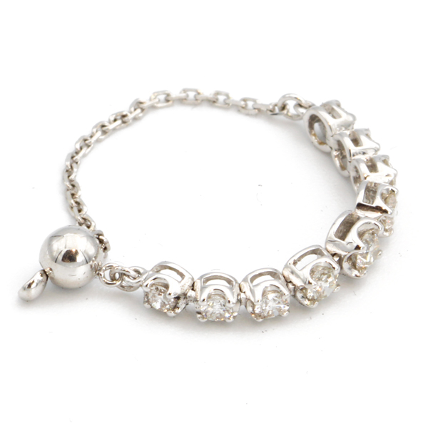 ダイヤモンドチェーンリング #23.5