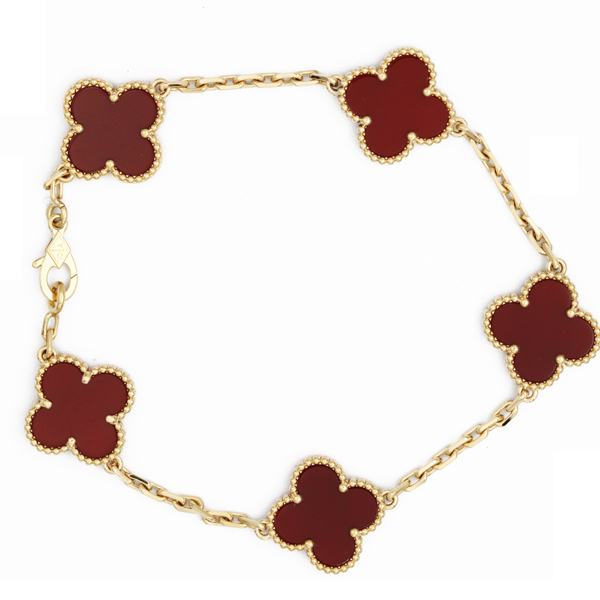 ヴィンテージ アルハンブラ ブレスレット5モチーフ