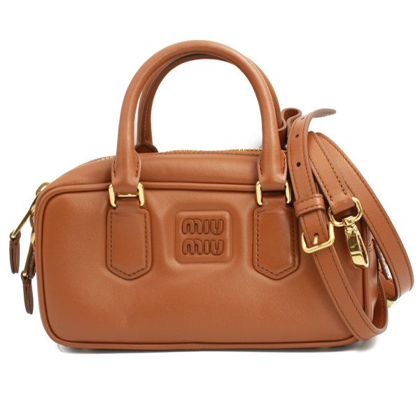 ミュウミュウ アルカディ レザー バッグ レギュラー