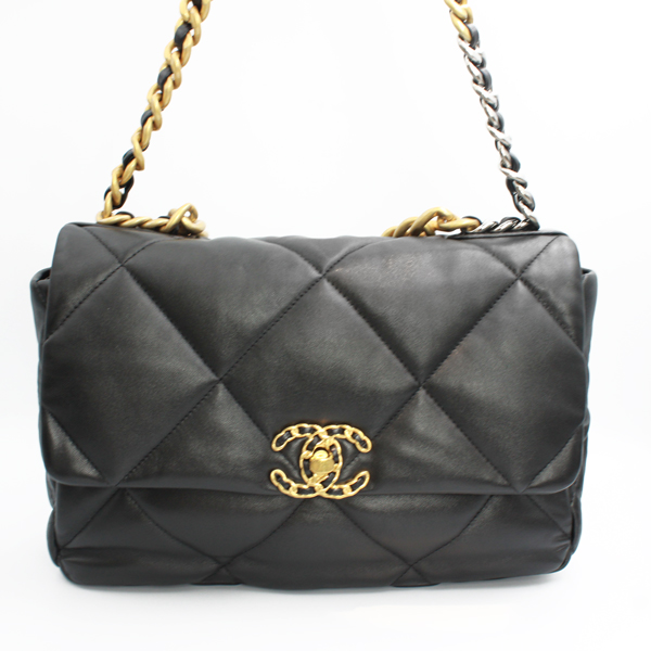 シャネル19ライン チェーンショルダーバッグ
