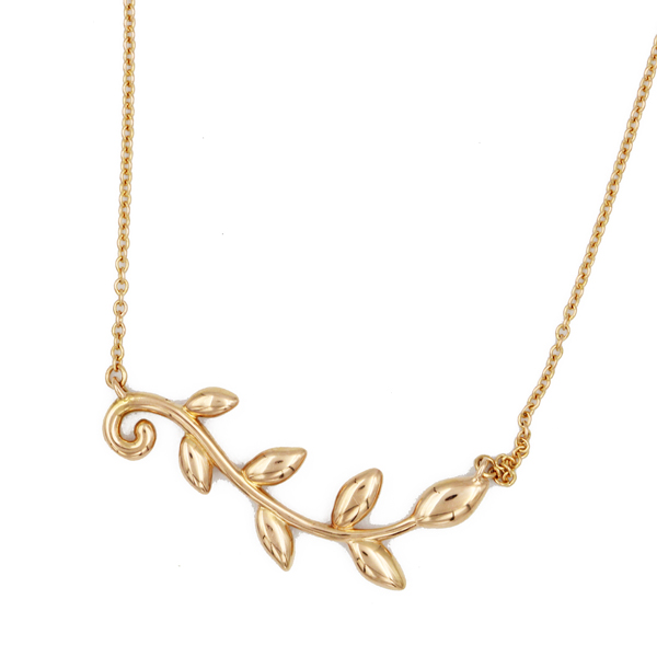 オリーブ リーフ ヴァイン ペンダント