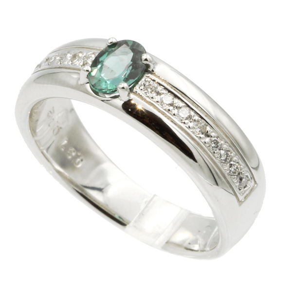 アレキサンドライト ダイヤモンドリング #10