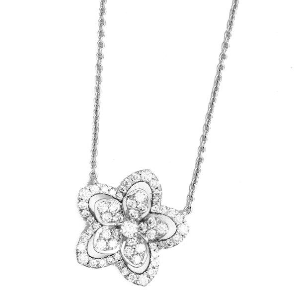ワイルドフラワー ダイヤモンド ペンダント